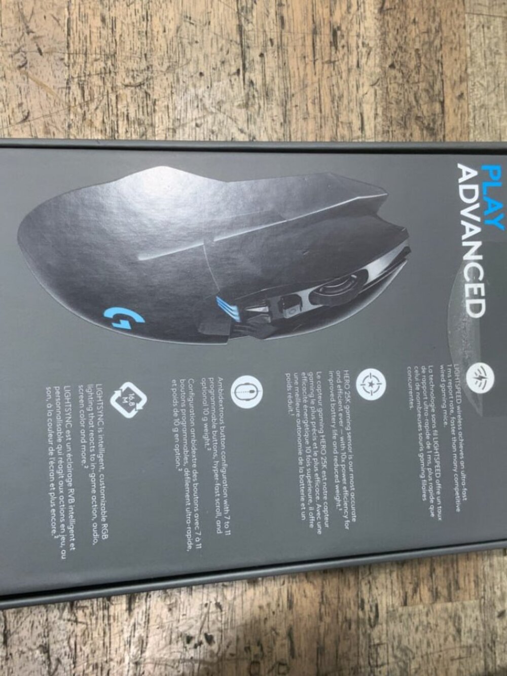 Logitech G903 Wireless Gaming Mouse Black LIGHTSPEED RGB